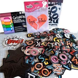 Iron On Large Lot with Fabric Markers